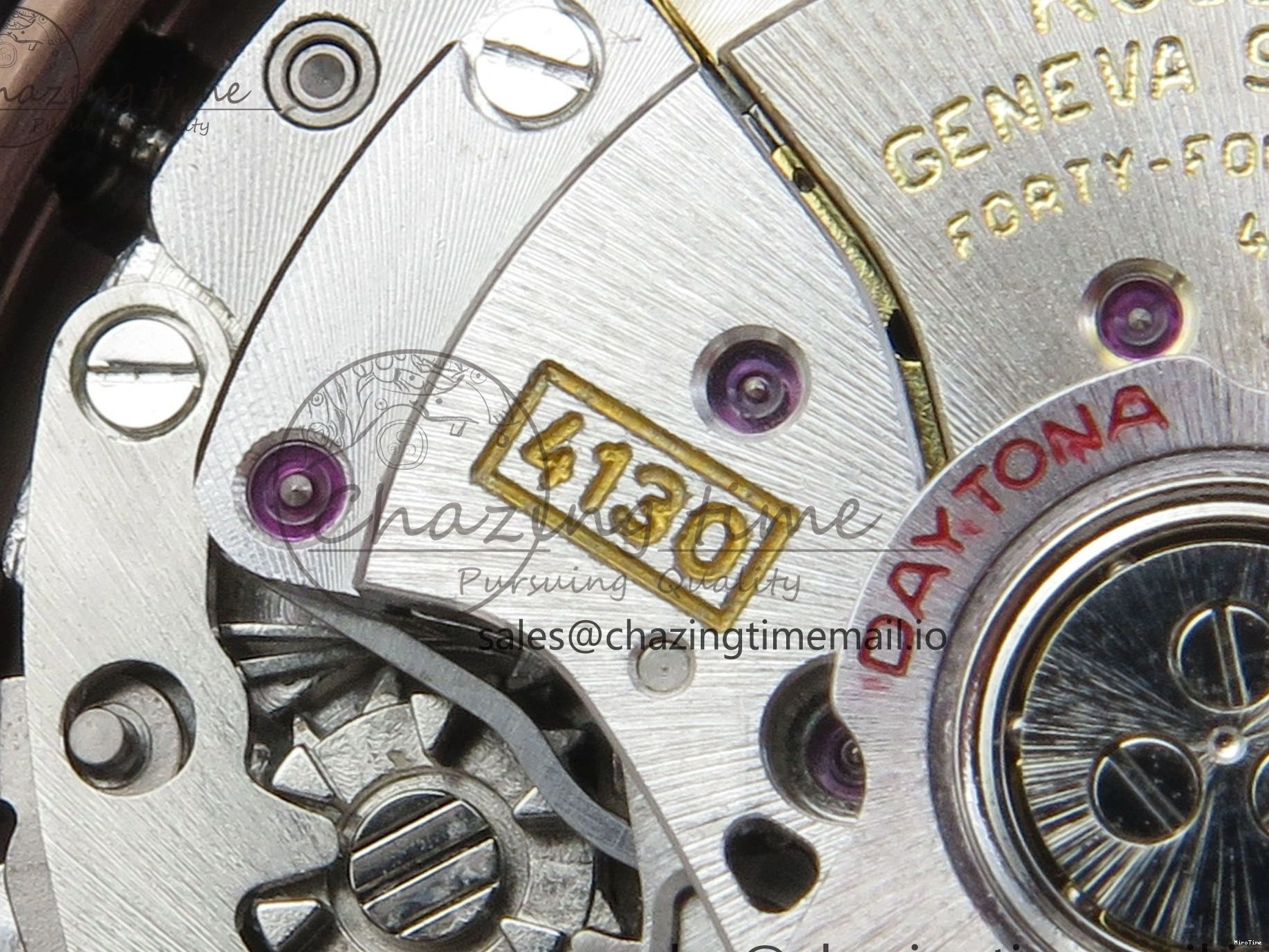 MiroTime 1228 UrbanChic Daytona 116515 QF 1:1 Best Edition RG Black Dial on Oysterflex Strap SH4130 V11（Gain Weight） 158